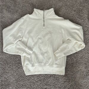Brandy Melville Missy Quarter Zip Sweatshirt